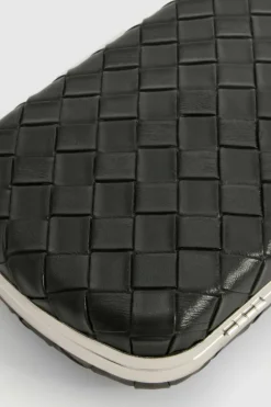 Woven Bags|Handbags*boohoo Woven Leather Look Clutch Bag black