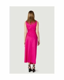 Wrap Dresses*Sandro Ferrone Wrap Dress Pink Fuchsia