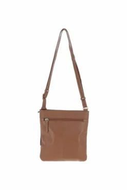 Cross-Body Bags|Handbags*Ashwood Leather XSpirit' Real Leather Crossbody Bag Tan
